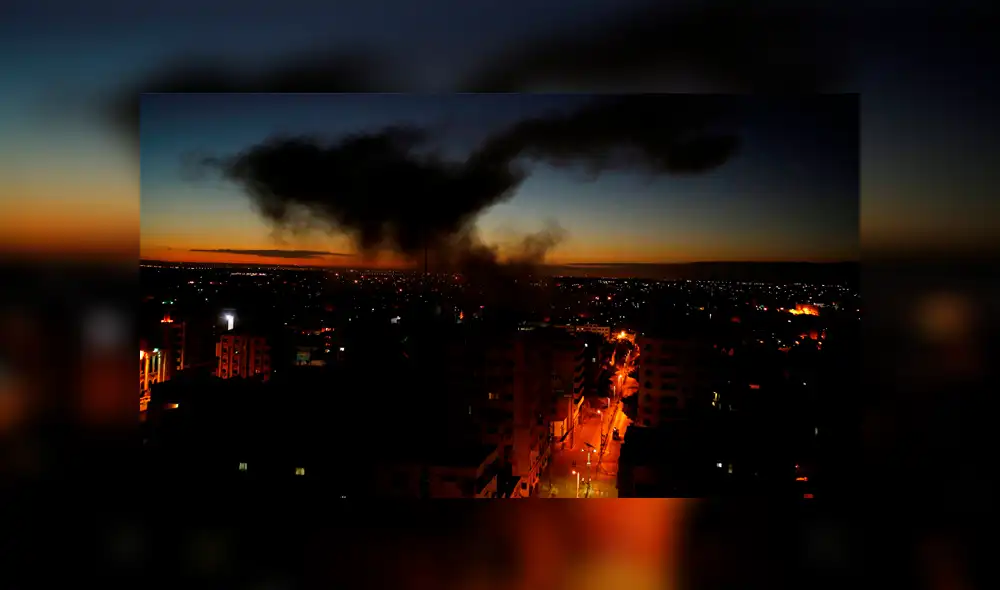 Un nuevo ataque de Israel se produjo en la Franja De Gaza. Un nuevo ataque de Israel se produjo en la Franja De Gaza.