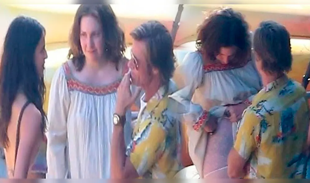 Brad Pitt Lena Dunham rompe su silencio sobre el beso que robó al exesposo de Angelina Jolie Brad Pitt Lena Dunham rompe su silencio sobre el beso que robó al exesposo de Angelina Jolie