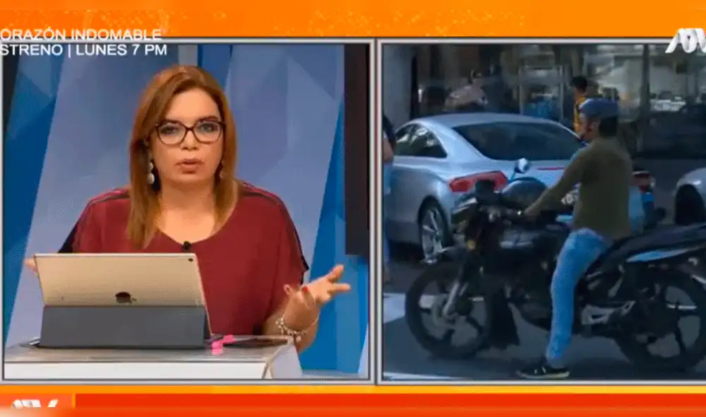 Milagros Leiva se disculpa con motociclista al que llamó "querido" [VIDEO]