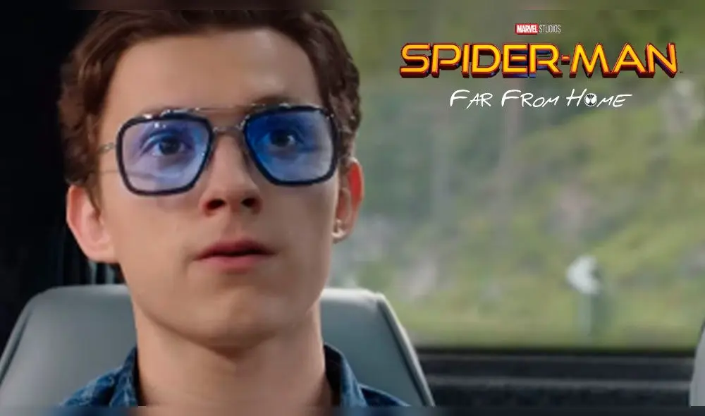 Spiderman Far From Home: nuevo spot muestra a Peter con los lentes de Tony Stark