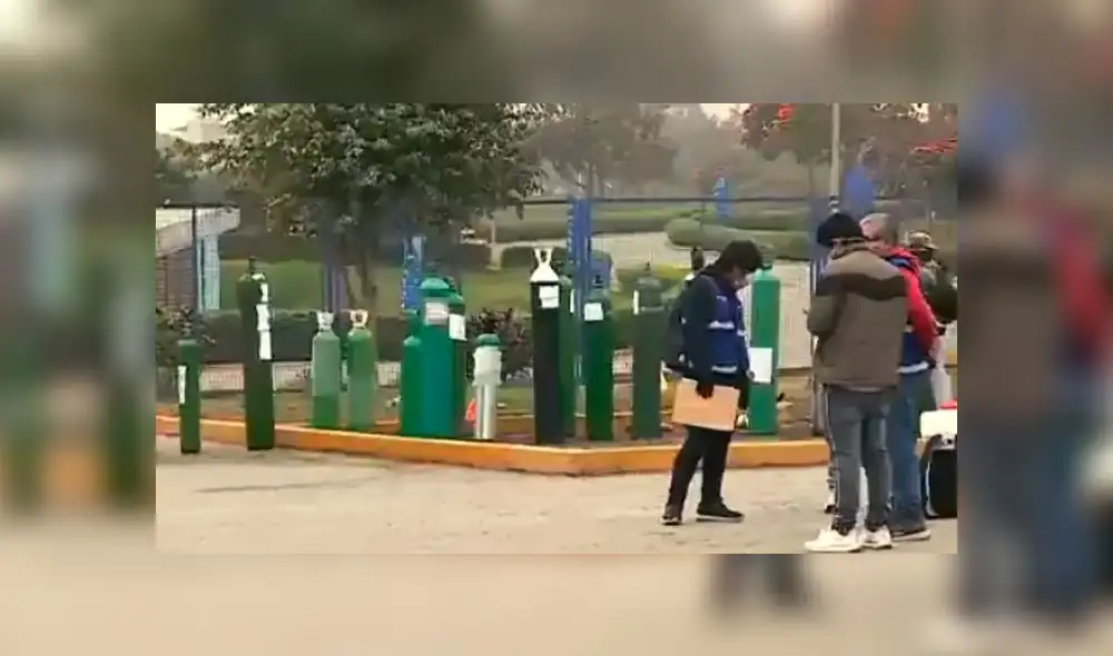 Ciudadanos deben buscar otras opciones para recarga oxígeno. Foto: Captura/Canal N.