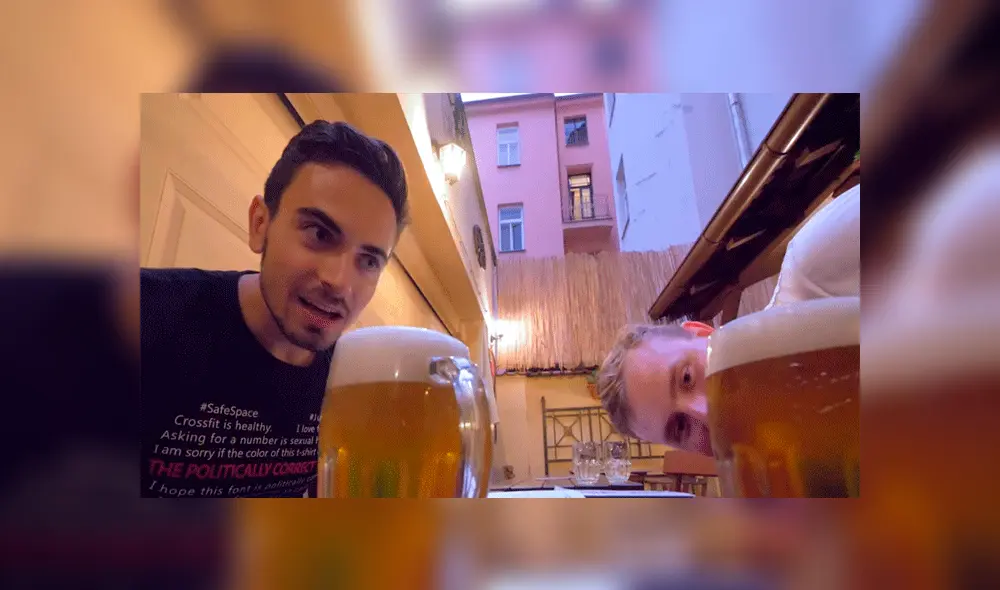 Youtuber visita ‘el peor bar’ de Europa, sin imaginar sería sorprendido por el mesero [VIDEO]