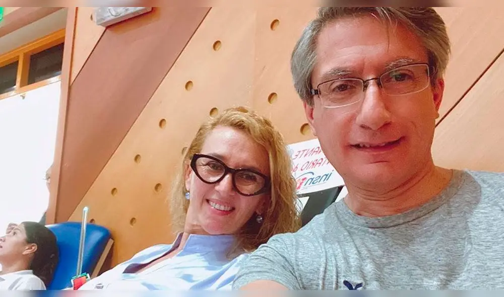 Katia Condos y Federico Salazar Foto: Instagram