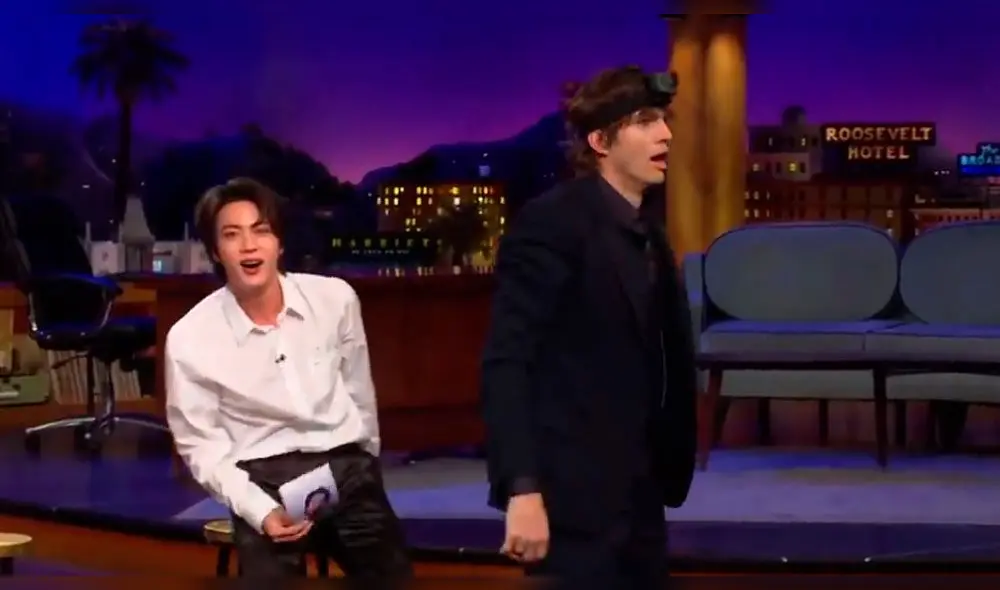 BTS: Ashton Kutcher se pronuncia tras cargar a Jin y Jimin [VIDEOS]