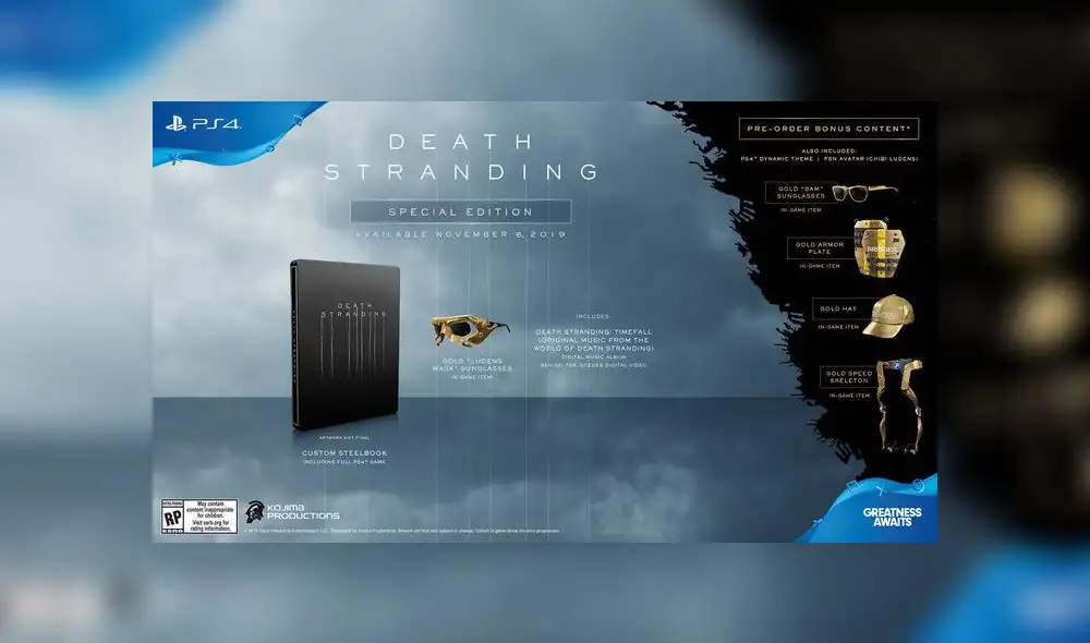 Death Stranding: Edición de coleccionista incluirá un bebé en contenedor de tamaño real