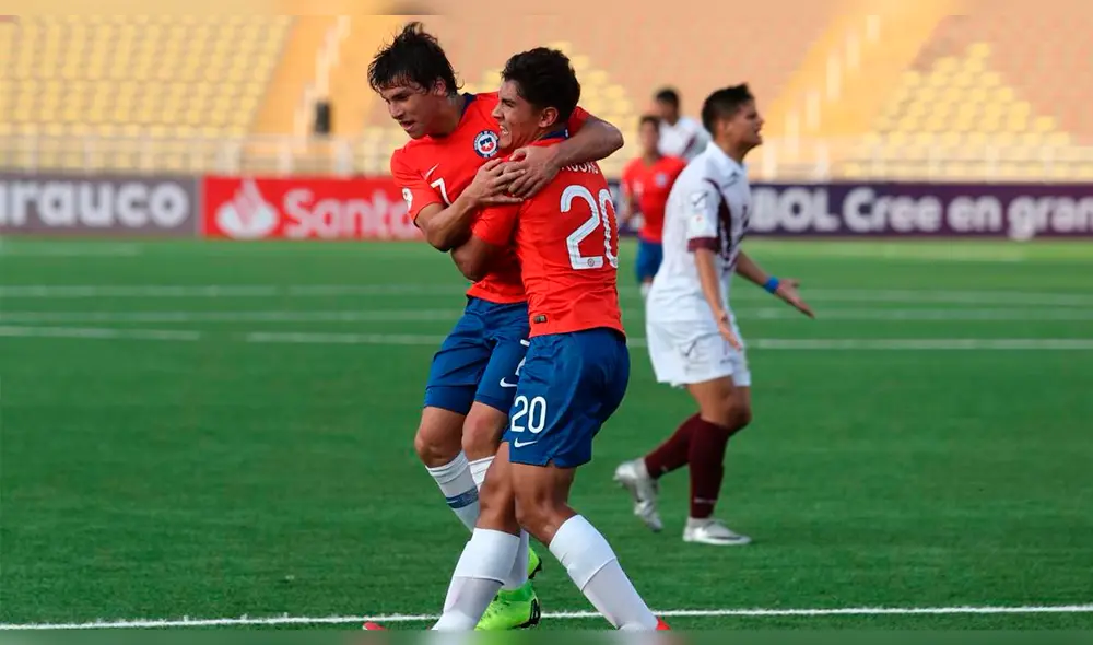 Chile goleó a Venezuela 3-0 por el Sudamericano Sub 17 [RESUMEN]