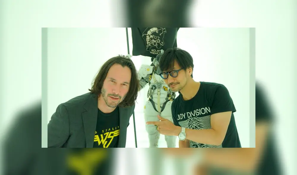 El actor visitó a Hideo Kojima en el estudio donde desarrolla Death Stranding, y hasta se tomó fotos con él.