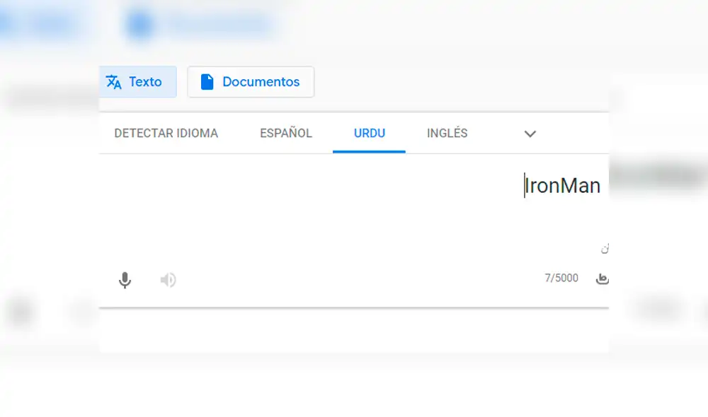 Google Translate: fan de Tony Stark coloca ‘Ironman’ en el traductor y triste mensaje sorprende [FOTOS]