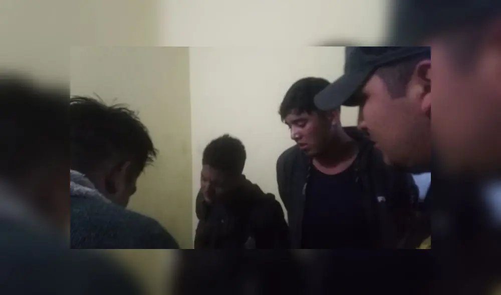 Hampones fueron identificados por su víctima en la Depincri del Rímac. (Foto: PNP) Hampones fueron identificados por su víctima en la Depincri del Rímac. (Foto: PNP)