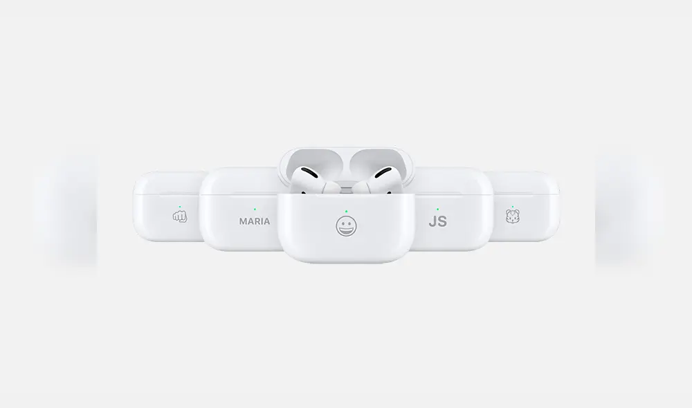 Ahora podrás personalizar la funda de los AirPods con diferentes emojis.