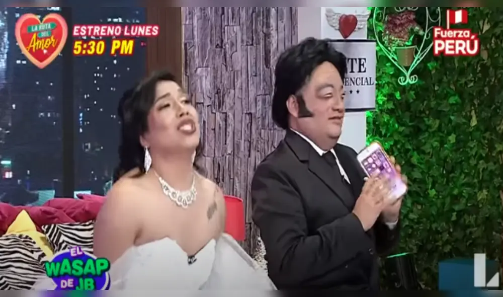 El Wasap de JB Kenyi Fujimori y Erika Muñoz tienen problemas en su luna de miel y Puñete impide la noche de bodas
