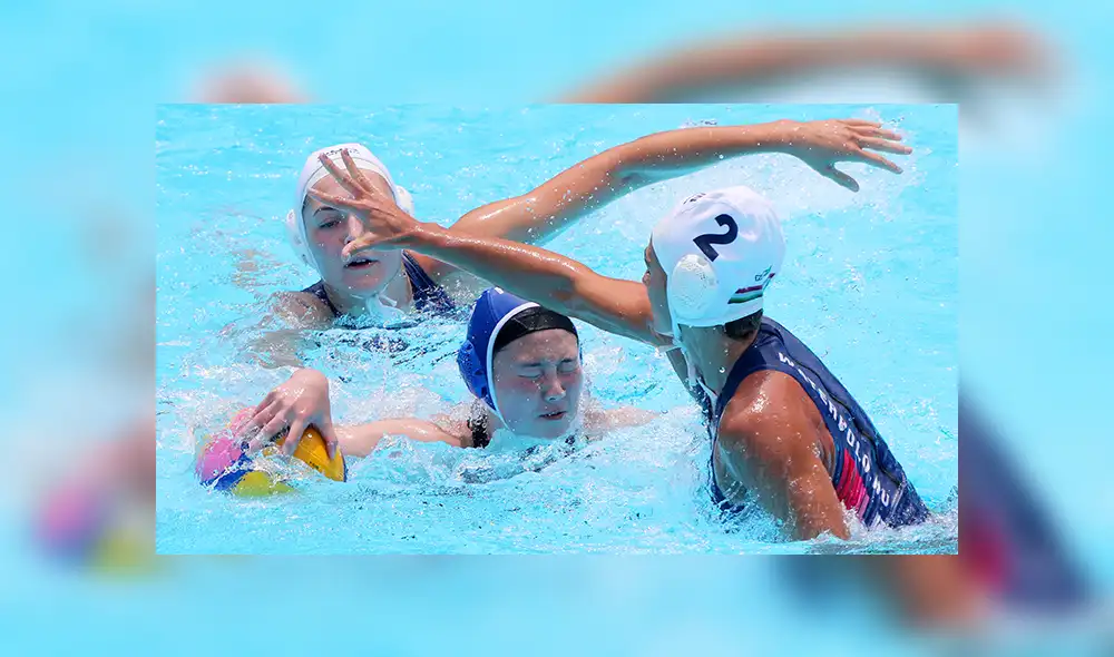 Las integrantes del equipo de waterpolo de Corea del Sur lloraron al anotar su primer gol. Las integrantes del equipo de waterpolo de Corea del Sur lloraron al anotar su primer gol.