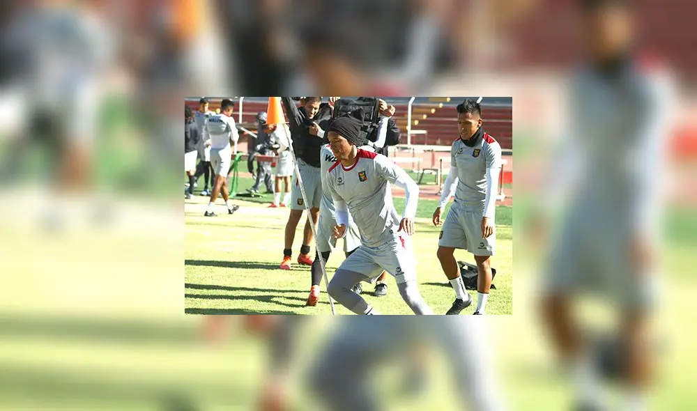 Vidales en medio de los exigentes trabajos previos al reinicio de la Liga 1