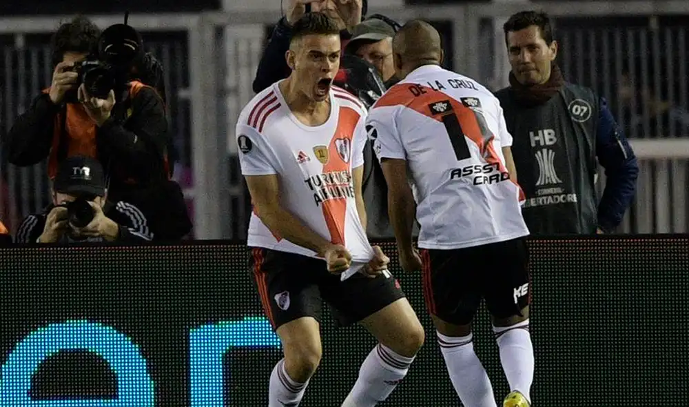 Con doblete de Santos Borré, River Plate venció 2-0 a Patronato en partido correspondiente a la fecha 9 de la Superliga Argentina en el estadio ‘Monumental’ de Núñez.