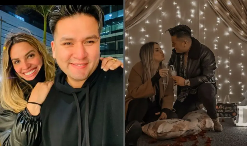 Deyvis Orosco y Cassandra Sánchez de Lamadrid anunciaron su romance en 2018, fruto del cual tienen un hijo. Foto: Instagram de Cassandra Sánchez de Lamadrid