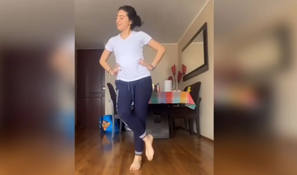 Desliza las imágenes para conocer el gran talento de esta muchacha para bailar marinera norteña. Foto: captura de TikTok