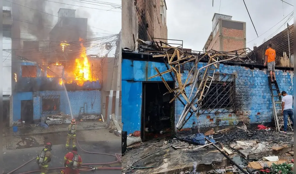 Si te encuentras cerca a un foco de incendio debes mantener la calma y tomar acción para evitar que se propague como hacer uso de un extintor. Foto: composición LR/Deysi Portuguez / URPI-LR