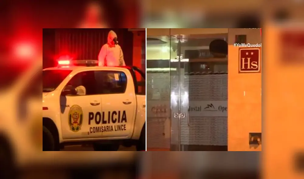 La Policía tiene a cargo las investigaciones. Foto: Captura/Panamericana TV. La Policía tiene a cargo las investigaciones. Foto: Captura/Panamericana TV.