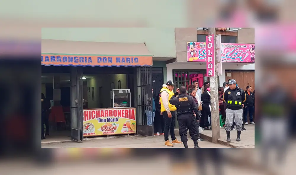 Joven es asesinado en Carabayllo. Foto: RTV Joven es asesinado en Carabayllo. Foto: RTV