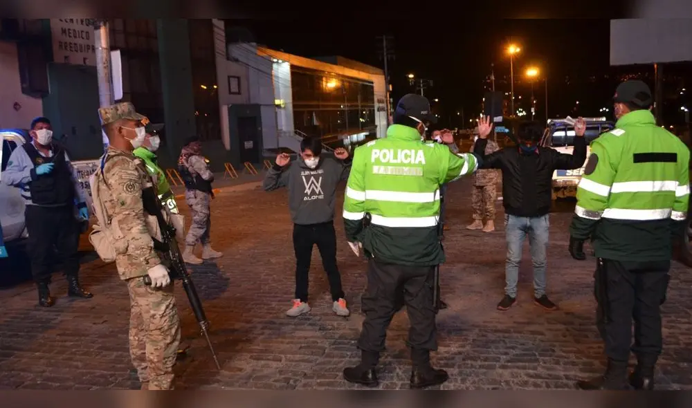 Cinco brigadas participaron en operativo realizado en el distrito de Yanahuara en Arequipa.