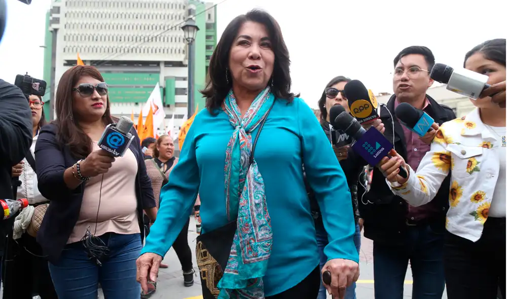 Martha Chávez también se refirió a las divisiones entre Kenji Fujimori y Keiko Fujimori. Foto: La República. Martha Chávez también se refirió a las divisiones entre Kenji Fujimori y Keiko Fujimori. Foto: La República.