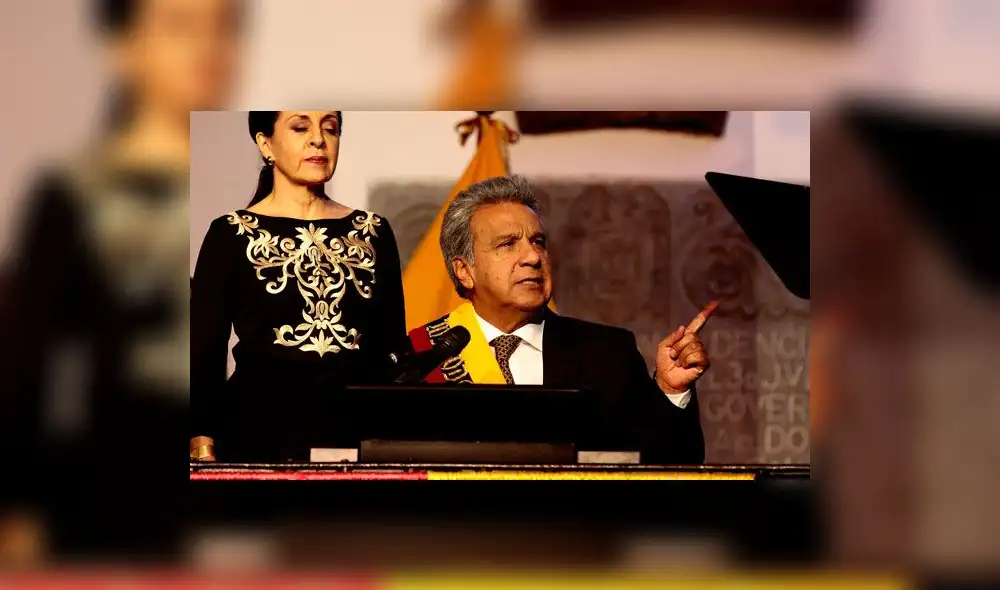 Lenín Moreno le pide a Assange no intervenir en asuntos de Ecuador