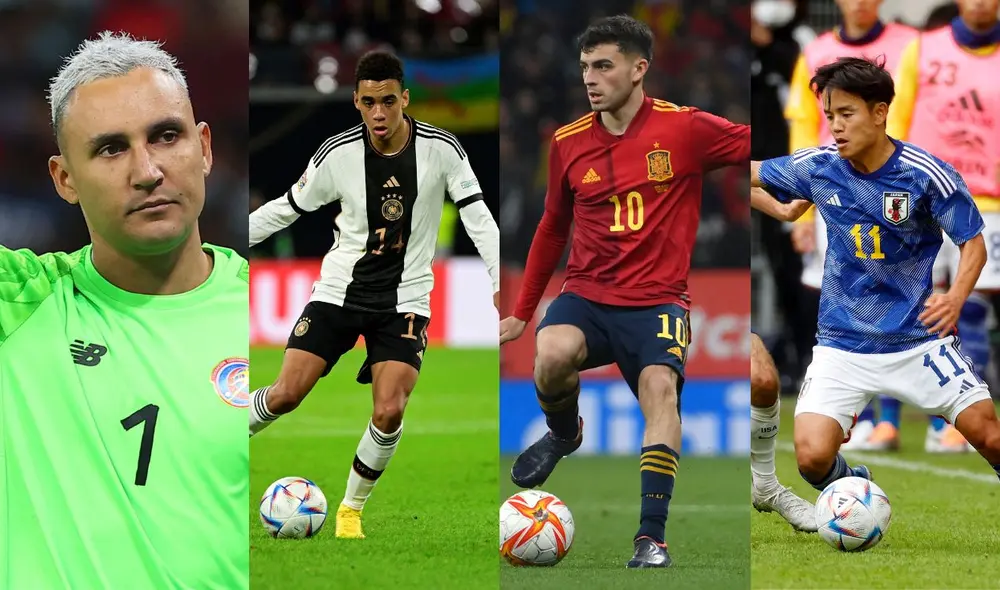 El Grupo E de la Copa del Mundo de Qatar es considerado 'el grupo de la muerte'. Foto: Composición AFP