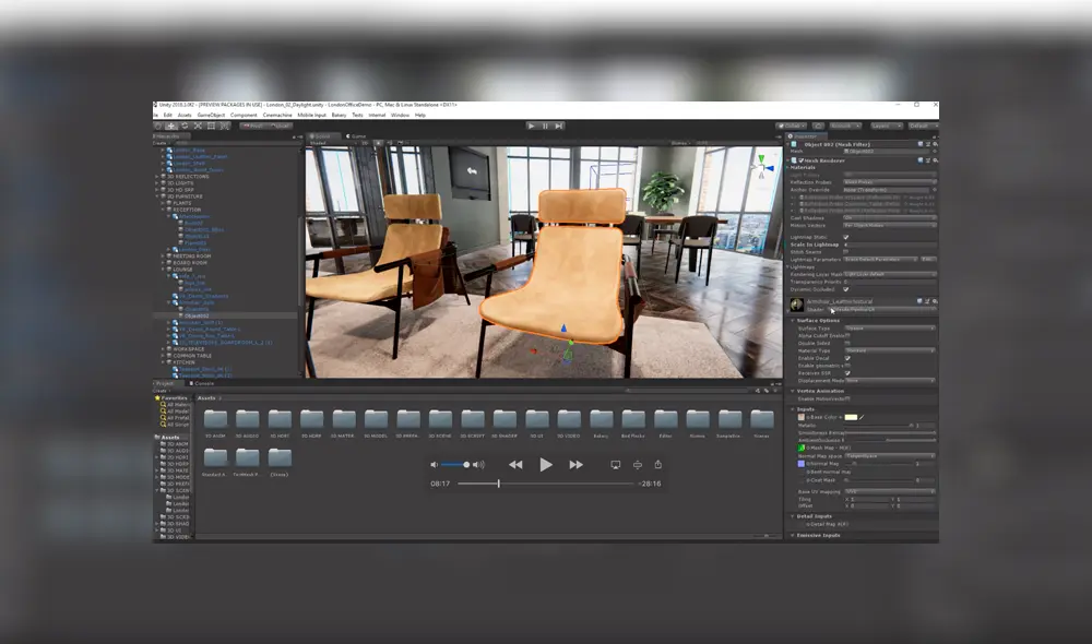 Unity es una de las herramientas más usadas para hacer videojuegos junto a Unreal Engine.