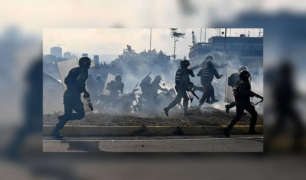 Venezuela: el levantamiento militar de Juan Guaidó contra Maduro