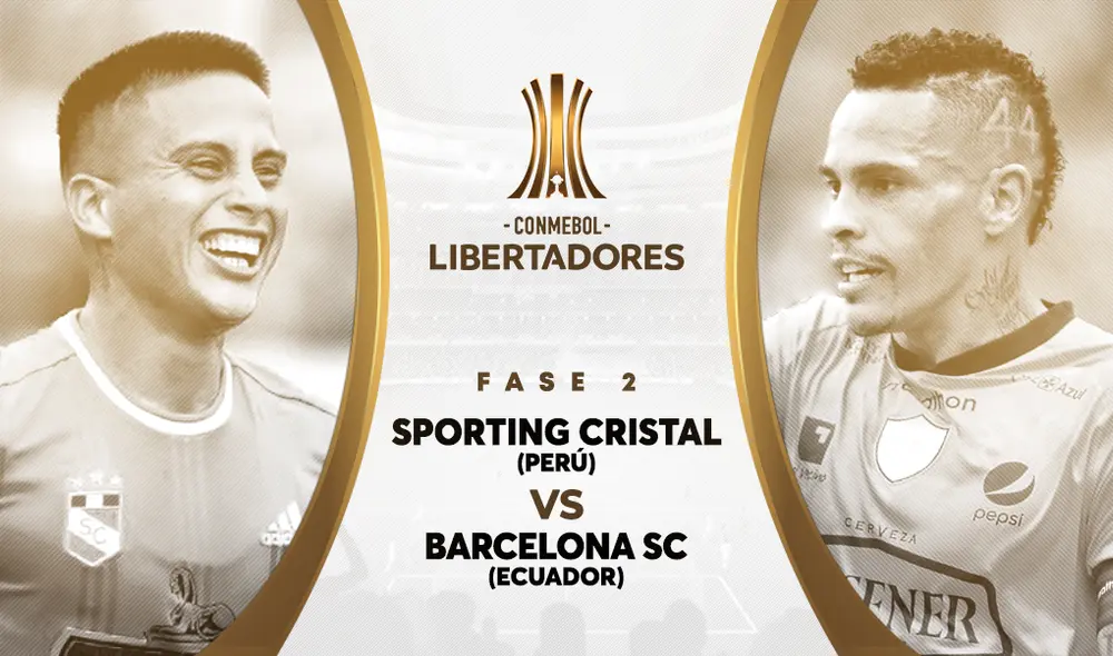 Sigue AQUÍ EN VIVO el Sporting Cristal vs. Barcelona SC por la segunda fase de la Copa Libertadores 2020. (Foto: EFE). Sigue AQUÍ EN VIVO el Sporting Cristal vs. Barcelona SC por la segunda fase de la Copa Libertadores 2020. (Foto: EFE).