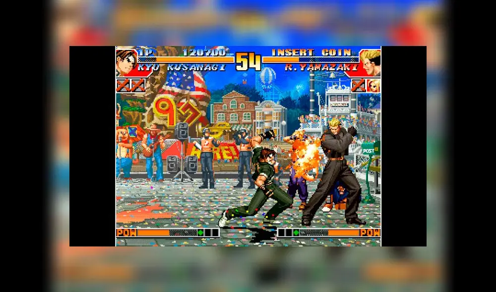 Kyu Kusanagi, Terry Bogard, Iori Yagami o Leona Heidern era los personajes favoritos.