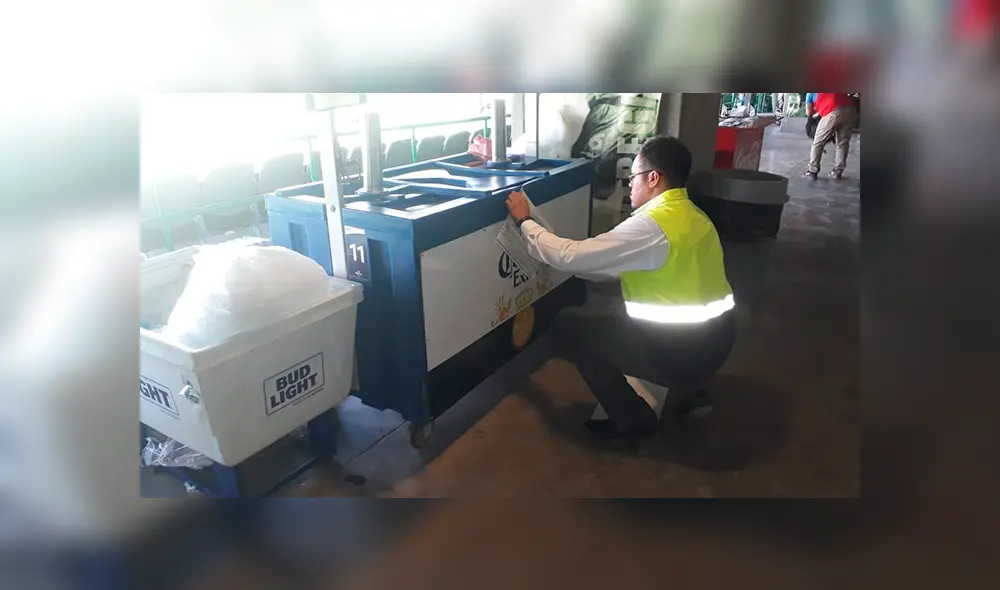 Suspensión del módulo de venta de Eurest Proper Meals por riesgo sanitario. (Foto: Twitter Secretaría de Salud Coahuila)