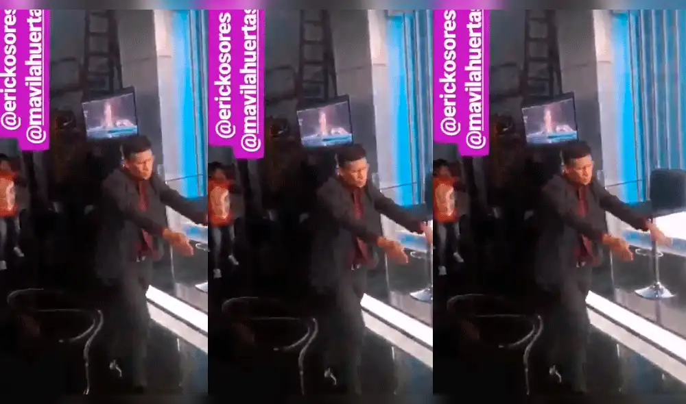 Verónica Linares se "burla" de Erick Osores tras terrible caída en TV