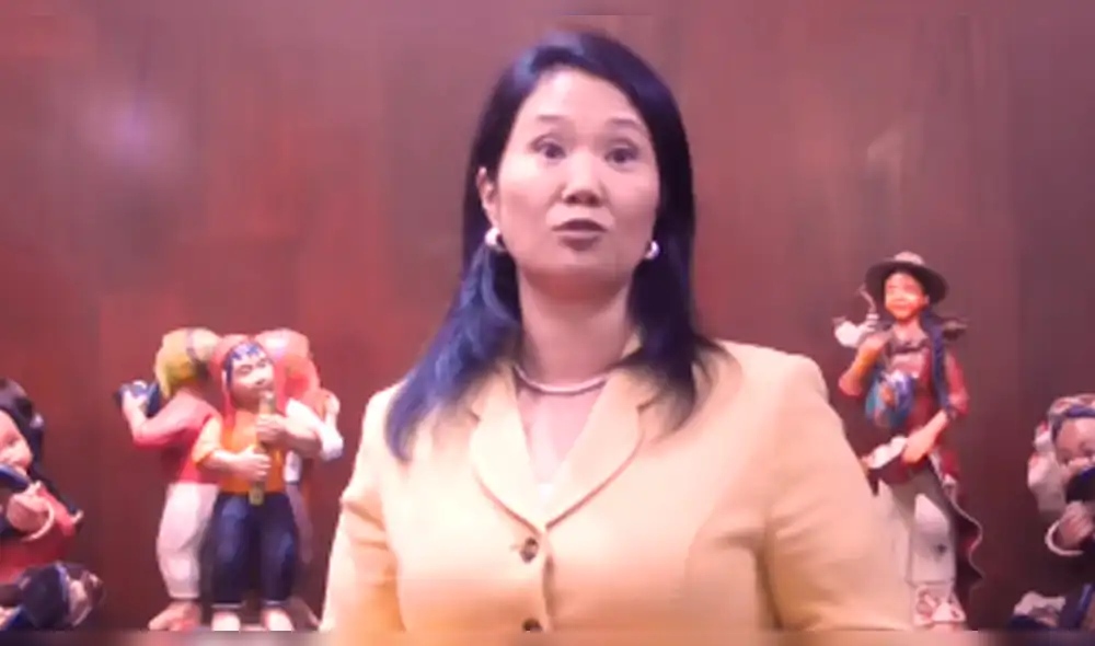 Keiko Fujimori critica el referéndum y ataca a Martín Vizcarra [VIDEO]