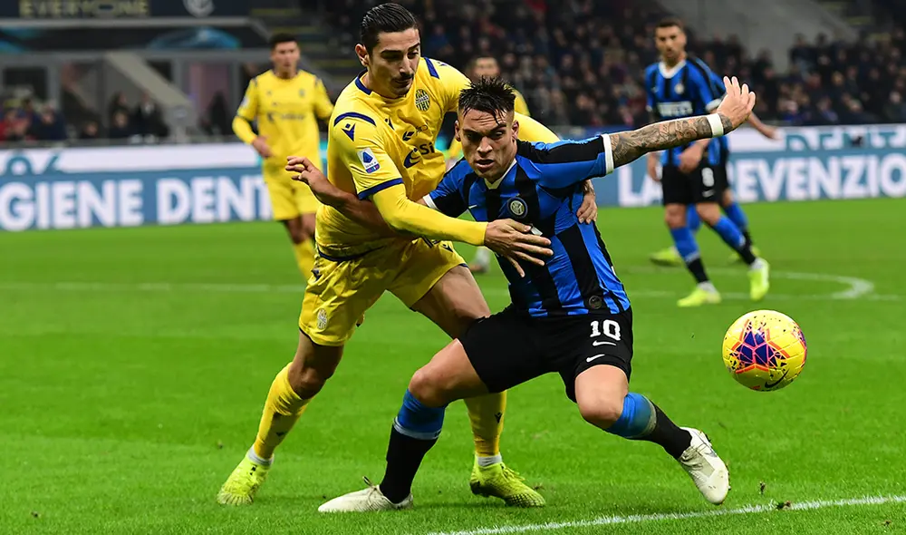 Sigue aquí EN VIVO ONLINE el partido Inter vs. Verona por la jornada 31 de la Serie A de Italia. | Foto: AFP Sigue aquí EN VIVO ONLINE el partido Inter vs. Verona por la jornada 31 de la Serie A de Italia. | Foto: AFP