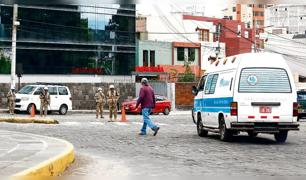 en cuarentena. En Arequipa se acata cuarentena rígida los domingos desde marzo.