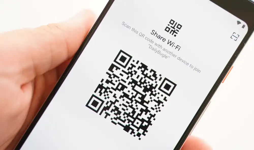 Te enseñamos paso a paso cómo compartir la clave de tu Interner por código QR. | Foto: 9to5Google