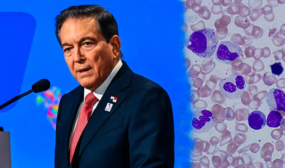 Laurentino 'Nito' Cortizo es presidente de Panamá desde 2019. Foto: composición LR / AFP / The American Journal of Medicine