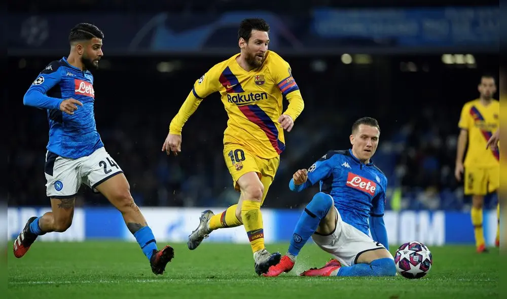 Barcelona vs. Napoli EN VIVO: con Messi por el pase a los cuartos de final de la Champions. Barcelona vs. Napoli EN VIVO: con Messi por el pase a los cuartos de final de la Champions.