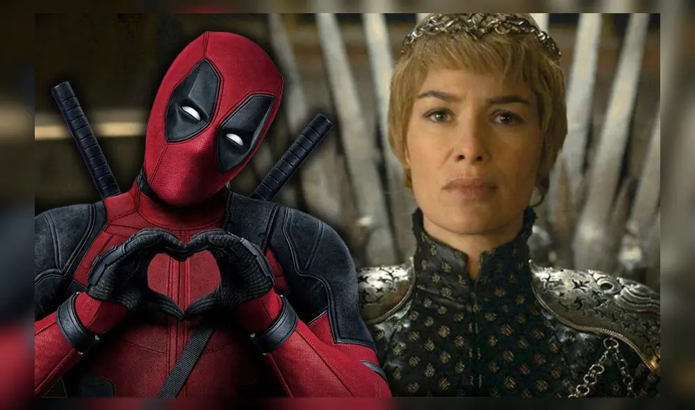 Lena Headey  quiere ser Deadpool. Créditos: composición