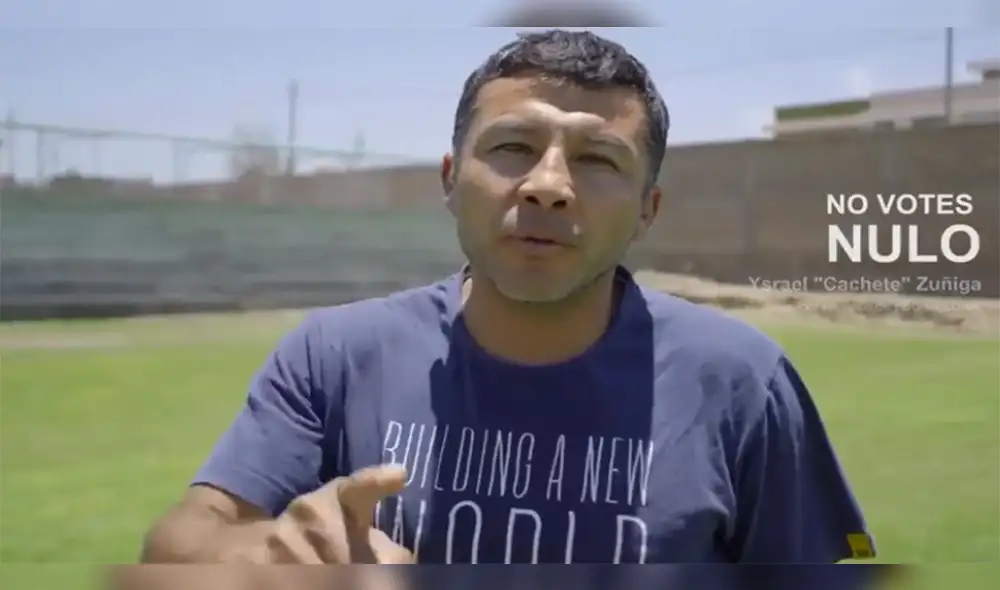 Ysrael ‘Cachete’ Zúñiga le dice no al voto viciado y nulo | VIDEO