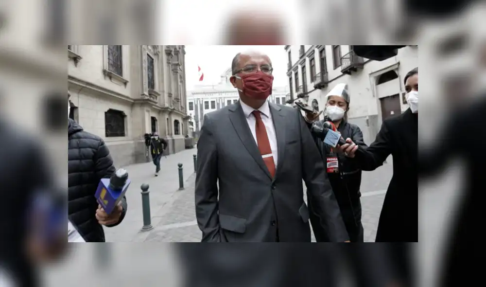 Luis Huerta, abogado del Poder Ejecutivo