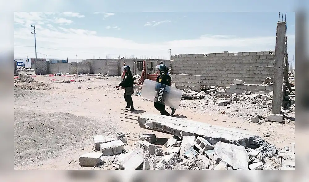 propiedad. Socios de Apertac fueron desalojados de predio.