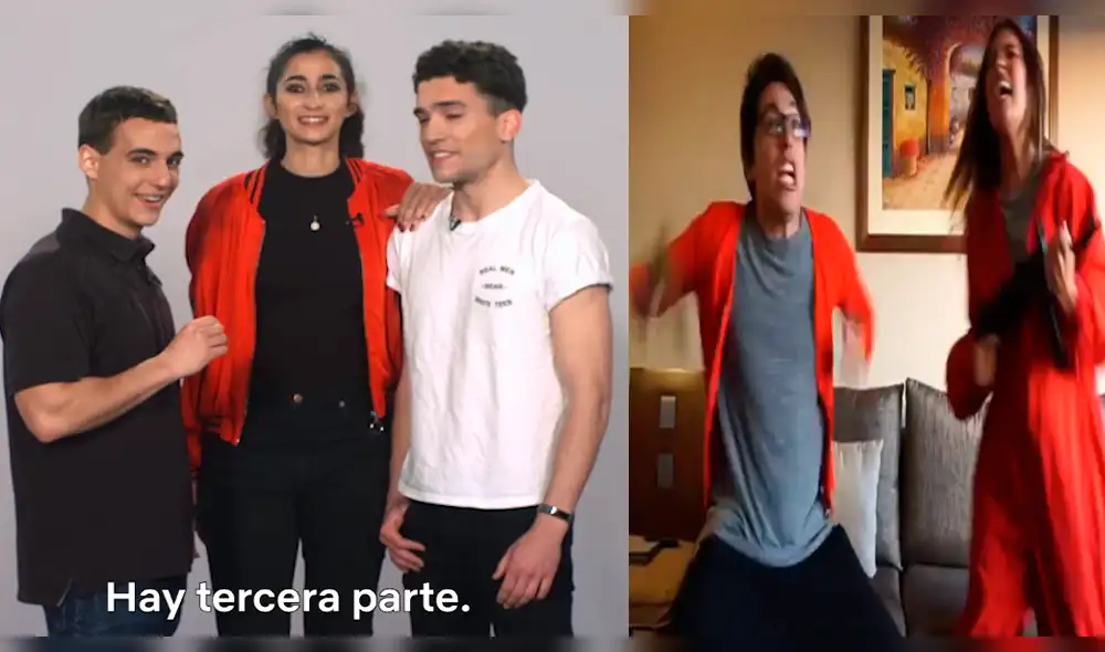 La casa de papel: Así se descontrolaron unos jóvenes por la tercera temporada [VIDEO]