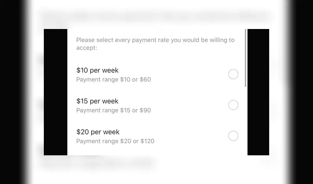 Este es el mensaje que están recibiendo algunos usuarios de Instagram. Imagen: Twitter/lizzadwoskin. Este es el mensaje que están recibiendo algunos usuarios de Instagram. Imagen: Twitter/lizzadwoskin.