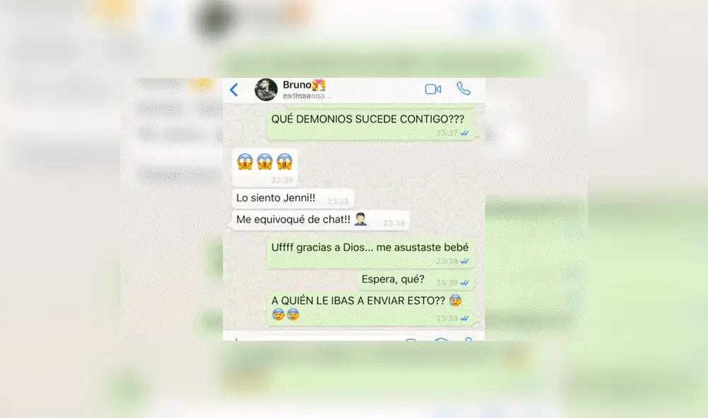 WhatsApp: Joven totalmente ebrio termina revelando oscuro secreto a su novia [FOTOS]