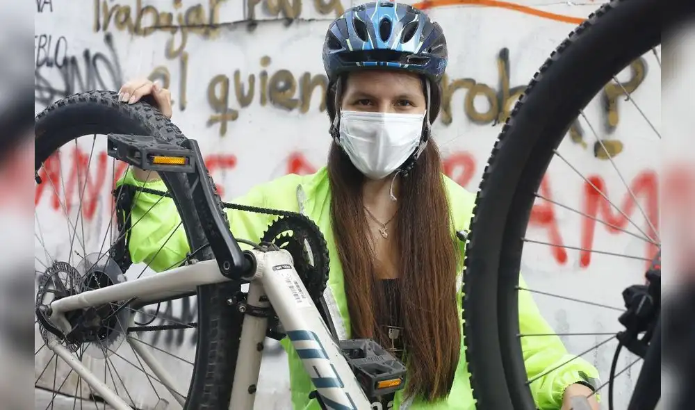 Del total de ciclistas limeños, el 4% son hombres y el 2% mujeres, según un estudio elaborado por la Municipalidad de Lima. Créditos: Carlos Contreras / La República.