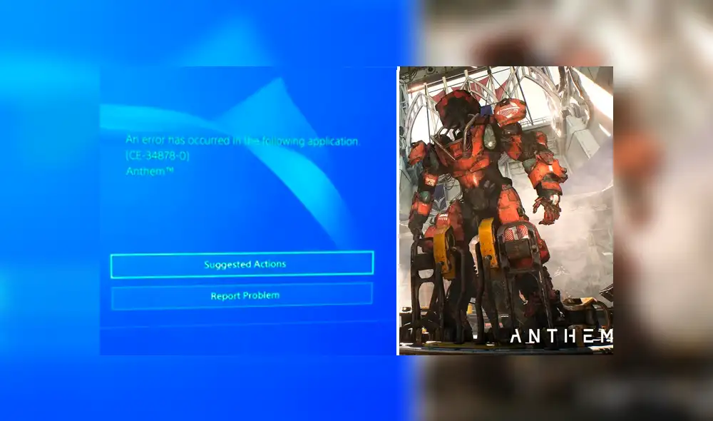 EA se pronuncia sobre los daños de Anthem a las PS4