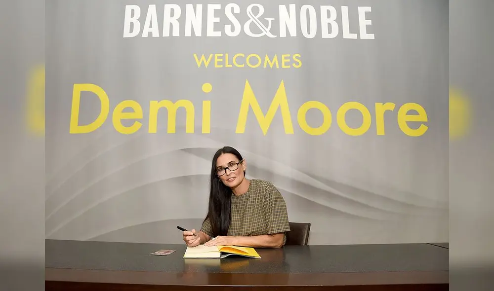 Demi Moore publicó libro sobre sus memorias