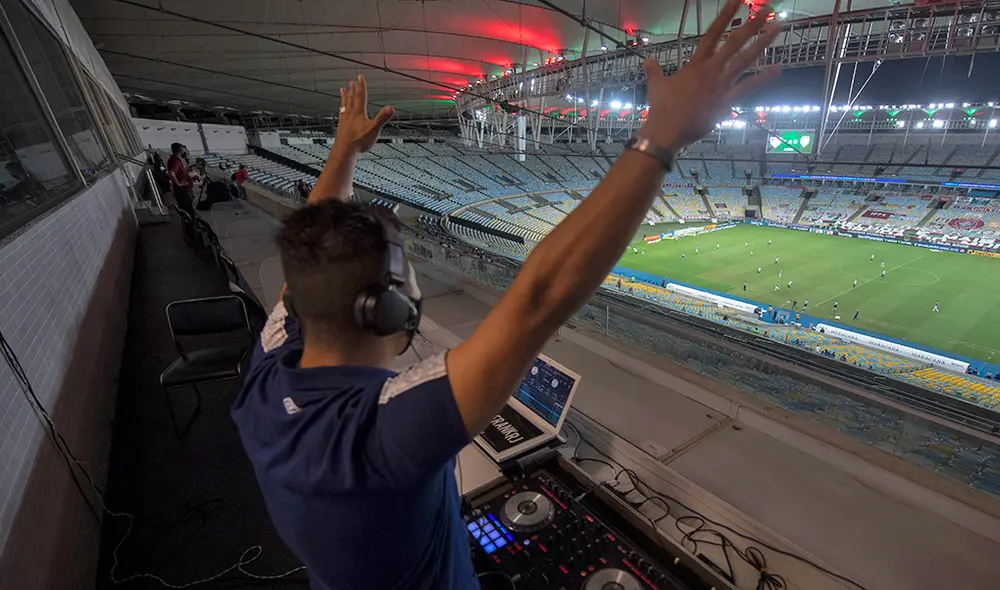 Fútbol brasileño: Fluminense y Palmeiras contrataron a DJ para que ponga el 'ambiente' ante la falta de público Fútbol brasileño: Fluminense y Palmeiras contrataron a DJ para que ponga el 'ambiente' ante la falta de público